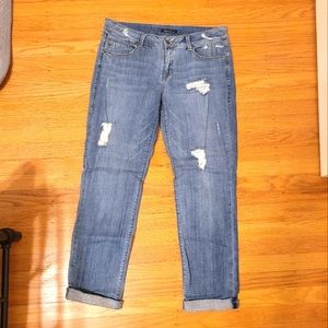 Kenneth Cole distressing Jeans 30